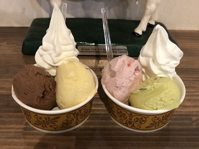 牛小屋のアイス デートコースにもイチ押し 由仁町の絶品アイスメニューを体験 札幌ノマド 北海道のグルメ 観光 レジャーを紹介する地域情報ブログ